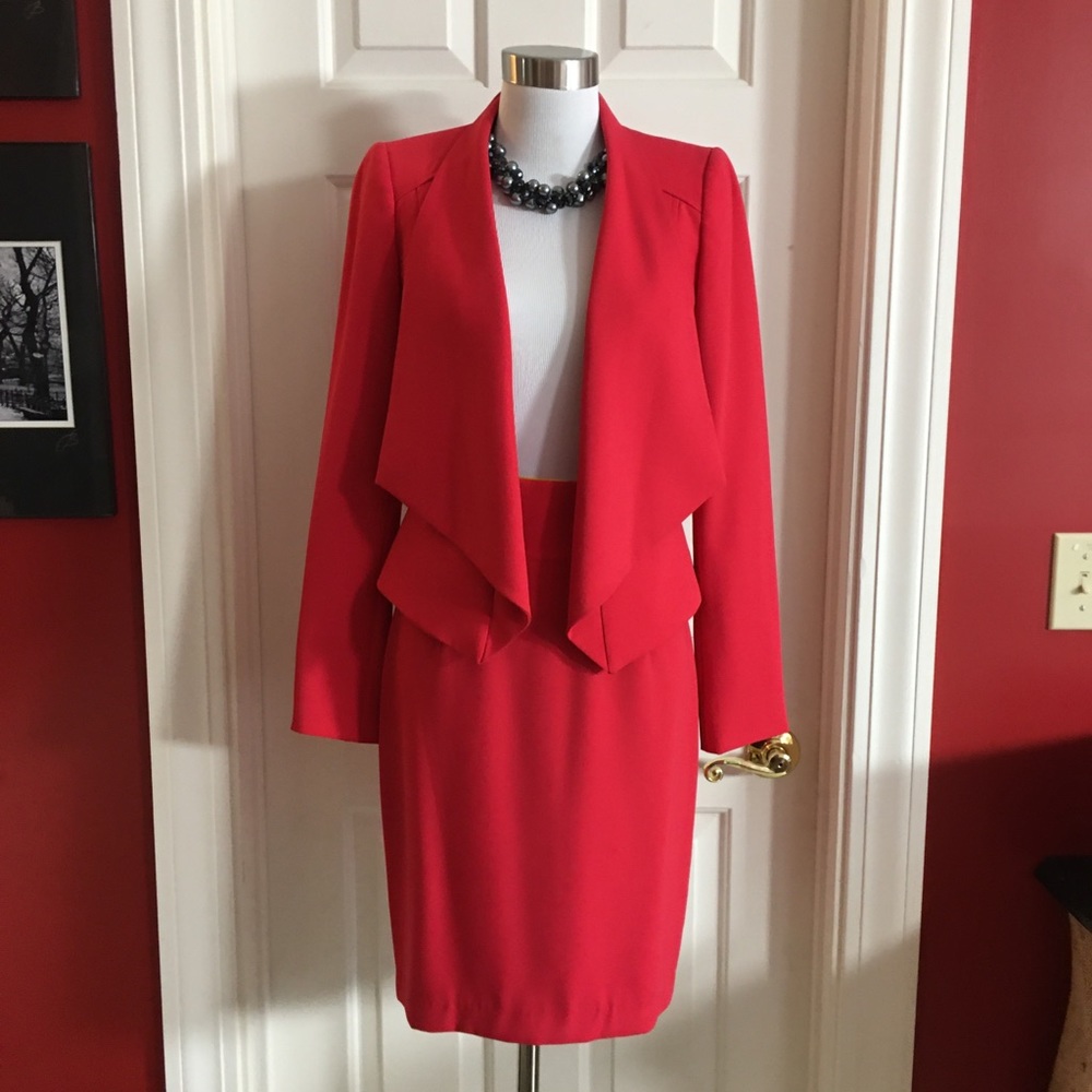 DONATED! Antonio Melani Suit Jacket & Skirt EUC!! - Picture 4 of 8